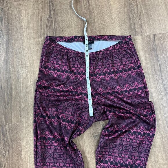 Torrid Skull Pink Purple Skull Patterned Leggings Sz 2X - Picture 8 of 9